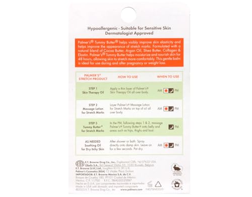 Palmer's Cocoa Butter Formula Tummy Butter for Pregnant Women - Relieves Stretch Marks - 1 X 125g
| Palmer's Cocoa Butt