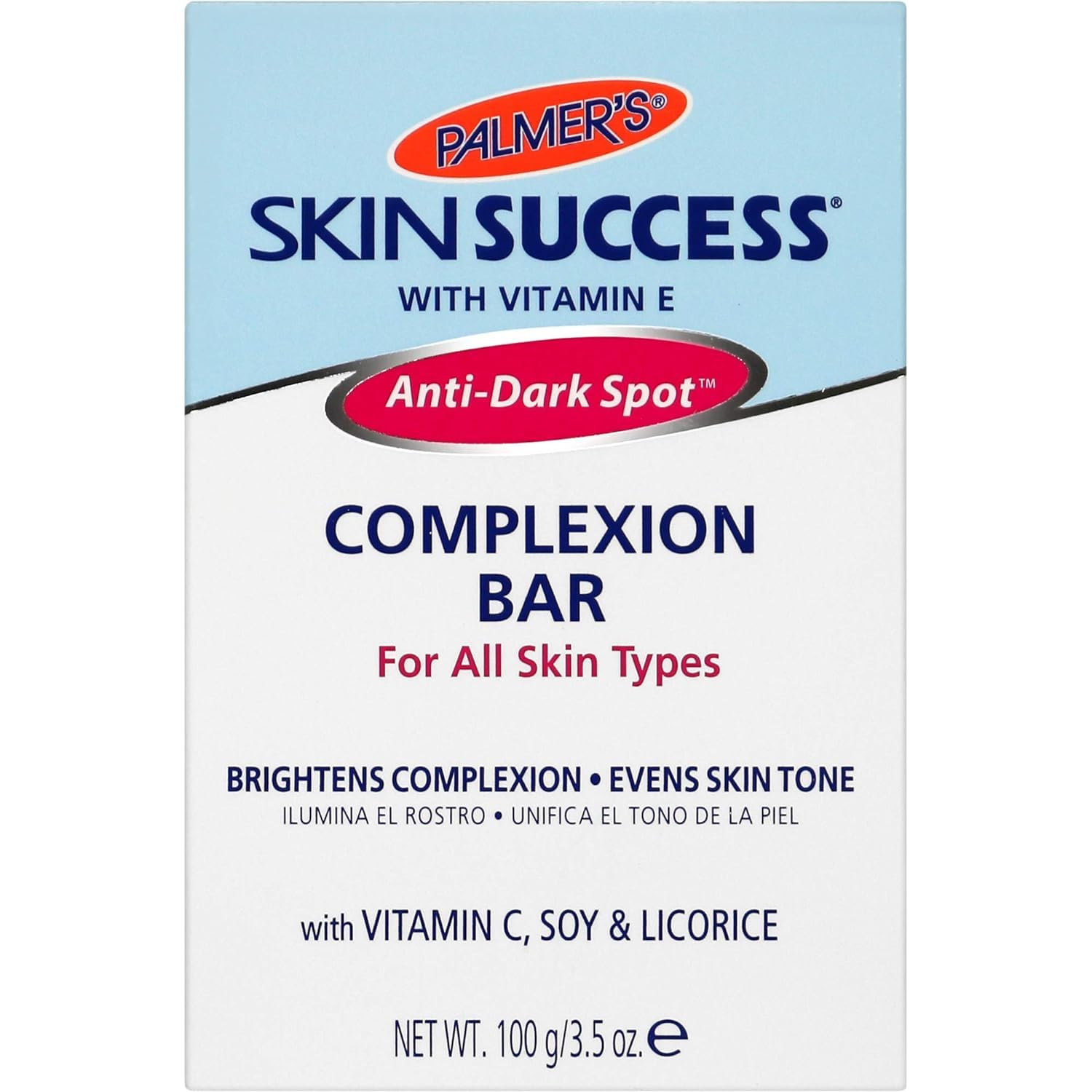 Skin Success Anti-Dark Spot Complexion Bar by Palmers for All Skin Types - |5 oz Cleanser - (Pack of 3)  
Skin Success A
