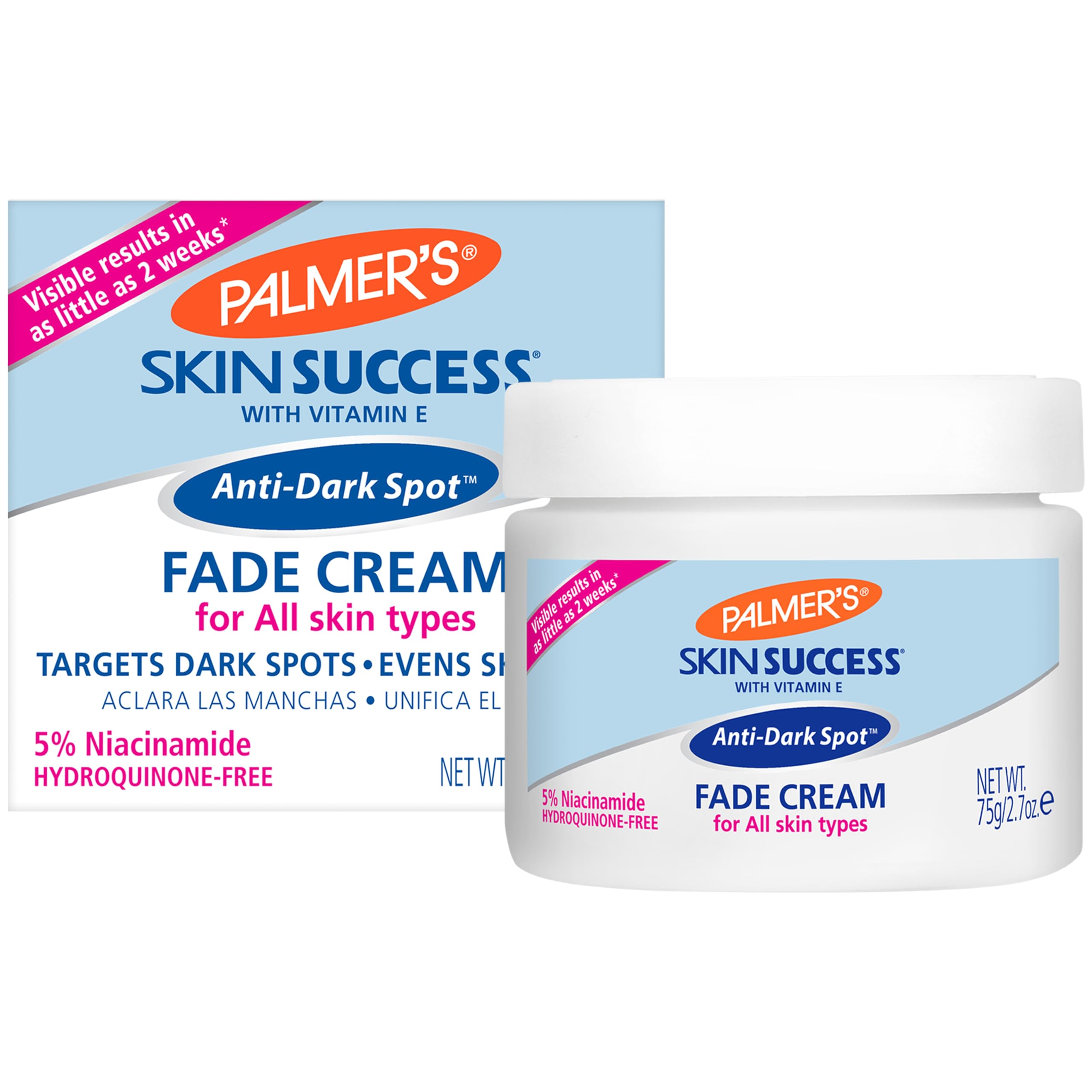  Palmer's Skin Success Anti-Dark Spot Fade Cream with Vitamin E and Niacinamide for All Skin Types
| Palmer's Skin Succe